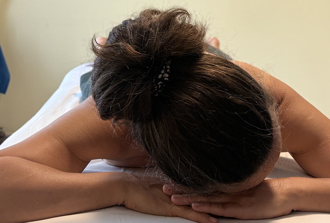 Salon de massage de la maison d'hote