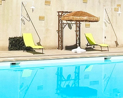 Piscine exterieur sécurisé 